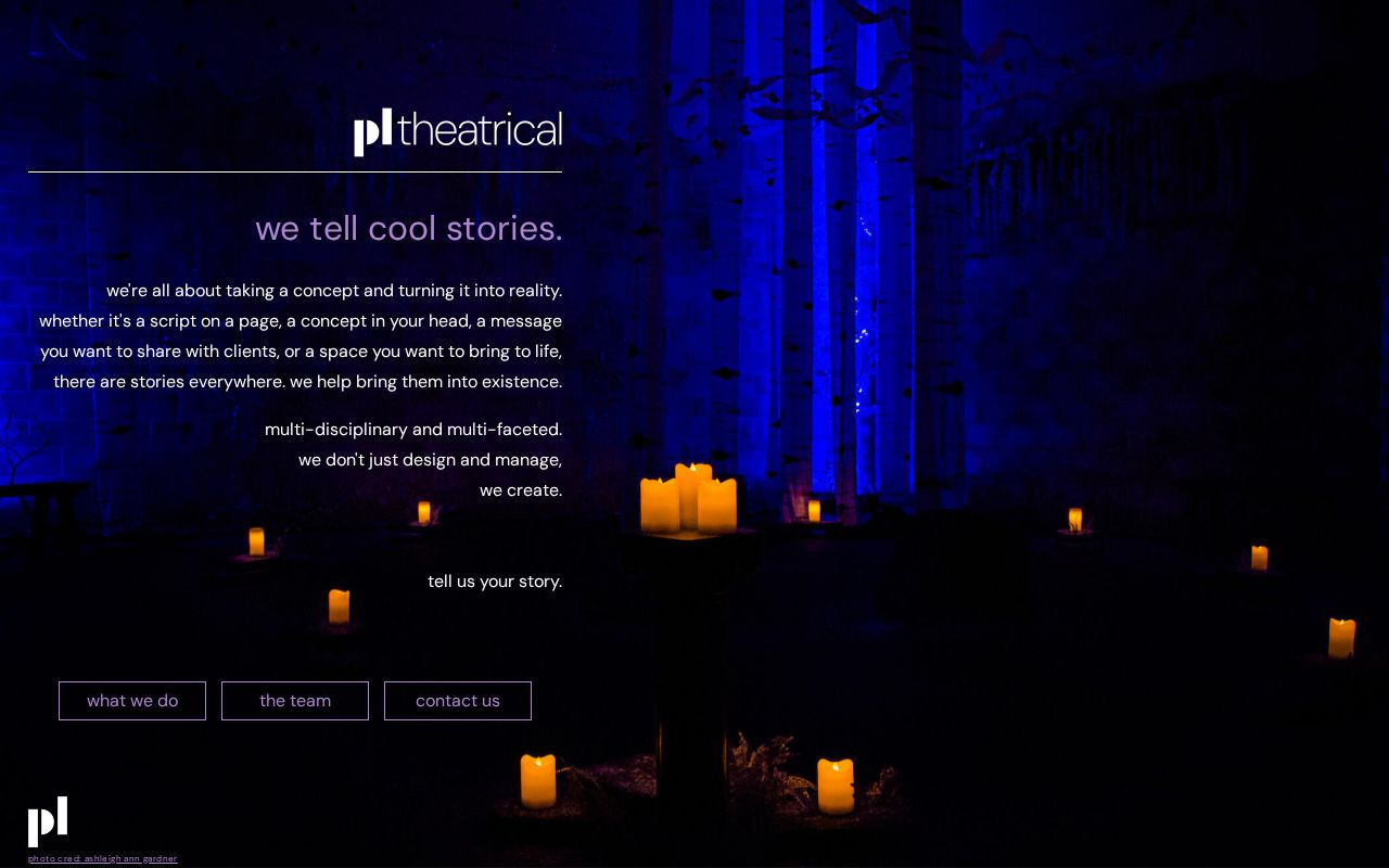 P:L Theatrical - Creative Design